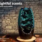 Incense Burner Waterfall Backflow Smoke Mountain Ceramic Cone Holder + 10 Cones - Image 6