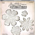 Sizzix, Tattered Florals Bigz Die, Tim Holtz, Multi Color, One Size - Image 2