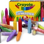 51 2064 Washable Sidewalk Chalk, 64ct, Includes Glitter & Neon, Outdoor Gifts for Kids - Image 5