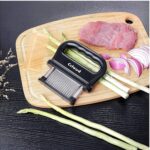 Meat Tenderizer, 48 Stainless Steel Ultra Sharp Needle Blade Tenderizer for Tenderizing Steak, Beef with Cleaning Brush,Durable Baking Kitchen Accessories by Ccfoud - Image 4