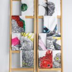 GX0096 Marini Ferlazzo Kookaburra Birds Tea Towel, Multicolour - Image 5