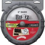 416381 8" Carbide Stacking Dado Blade Set 14 Pieces