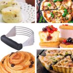 Pastry Cutter Stainless Steel Professional Baking Dough Blender with Blades - Image 6