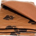 Washable Pee Pads For Dogs. Thick, Comfortable, Super Absorbent & Leak Proof Reusable Puppy Training Dog Mats. Simple solution for Dog Incontinence Size LARGE 70x80 cm by KEAI OZZIE - Image 3