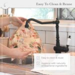 Vegan Food Wraps Set of 3 Eco Friendly Reusable Food Storage Covers Australian Made - Image 5