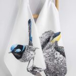 GX0096 Marini Ferlazzo Kookaburra Birds Tea Towel, Multicolour - Image 4