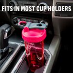 BlenderBottle Shaker Bottle Pro Series Perfect for Protein Shakes and Pre Workout, 24 Ounce, Black/Clear - Image 6