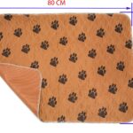 Washable Pee Pads For Dogs. Thick, Comfortable, Super Absorbent & Leak Proof Reusable Puppy Training Dog Mats. Simple solution for Dog Incontinence Size LARGE 70x80 cm by KEAI OZZIE - Image 2