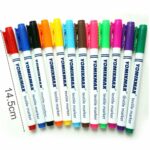 12PCS T-Shirt Permanent Clothes Shoes Fabric Textile Paint Marker Pens 12 Colors - Image 5
