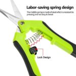 2PCS Pruning Shears Plant Scissors Trim Trees Snips Branch Garden Secateurs Tool - Image 6