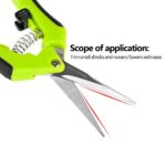 2PCS Pruning Shears Plant Scissors Trim Trees Snips Branch Garden Secateurs Tool - Image 4