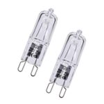 2pcs 25W G9 Warm White Halogen Oven Dimmable Bi-Pin Light Bulb 220-240V 2000hr - Image 5