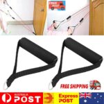 2x Pulldown Tricep Rope Cable Handle V Bar Dip Resistance Multi-Gym Training - Image 2