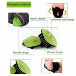 4X Foot Heel Pain Relief Plantar Fasciitis Insole Pads and Arch Support Shoes - Image 7