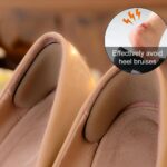 5 Pairs Sticky Fabric Shoe Pads Cushion Liner Grips Back Heel Inserts Insoles AU - Image 4