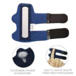 Adjustable Finger Splint Brace Fracture Trigger Fingers Protector Pain Relief AU - Image 4