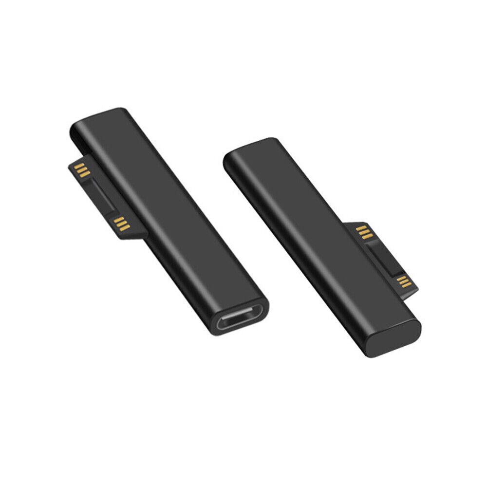 Au Black Type-C To PD Fast Charging Connector Adapter For Surface Pro 3/4/5/6/7 - Image 5