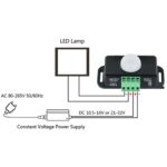 DC 12V-24V 8M Automatic Infrared PIR Motion Sensor Detector Switch For LED light - Image 4