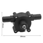 Hand Electric Drill Drive Self Priming Pump Water Oil Transfer Small Pumps Home - Image 6