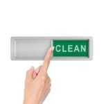Magnet Clean Dirty Dishwasher Indicator Sign with Non-Scratch Magnetic Backing - Image 7