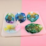 Silicone Making Mould Jewelry Craft Resin Coaster DIY Clay Casting Mold Tool Hot - Image 7