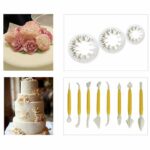 108pcs Fondant Cake Decorating Pastry Plunger Cutter Tools Flower Mold Mould Set - Image 3