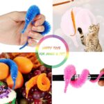 10PCS Magic Trick Twist Wiggly Worm Furry Teaser Funny Invisible Caterpillar AU - Image 2