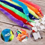 10PCS Magic Trick Twist Wiggly Worm Furry Teaser Funny Invisible Caterpillar AU - Image 4