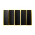 10PCS Proffessional fingerboard black foam grip tape 38X110mm super grippy - Image 7