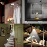 10X 3LED Touch Push Lights Battery Powered Stick On Click Tap Lamps Home Closet - Image 3