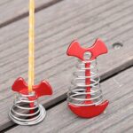 10X Tent Stakes Deck Anchor Pegs Camping Outdoor Spring Fishbone Fixed Nails - Image 4