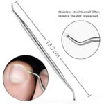 12Pcs Ingrown Toenail Treatment Tool Foot Pedicure Household Nail Clipper Set AU - Image 4
