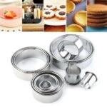14pcs/Set Stainless Steel Cake Cookie Round Mold Baking Dough Cutter Biscuit AU - Image 3