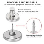 15X Metal Button Pins For Jeans Adjustable Jean Pants Instant No Sew Replacement - Image 3