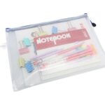 16Pcs Mesh Zipper Pouch Document Bag Waterproof Zip File Folders A4 Size AU - Image 6
