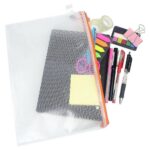 16Pcs Mesh Zipper Pouch Document Bag Waterproof Zip File Folders A4 Size AU - Image 3