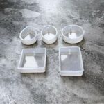 20Pcs Silicone Mold DIY Keychain Pendant Casting Resin Epoxy Jewelry Making Tool - Image 4