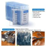 20x Clear Plastic ID CARD HOLDER POUCH PVC Lanyard Work BADGE Quantity - Image 6