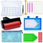 22 Piece 5D Diamond Painting Tools Box Diamond Accessories Diy Art Craft Pen Set - Image 3
