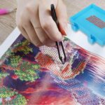 22 Piece 5D Diamond Painting Tools Box Diamond Accessories Diy Art Craft Pen Set - Image 2