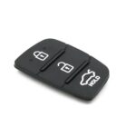 2PCS Flip Key Replacement Rubber Keypad For Hyundai Santa Fe iX i20 i30 i40 NEW - Image 2