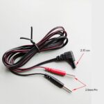 2 Sets Replacement Electrode Wire Leads Cables For Tens Machine Fits 2.0mm Pin - Image 2