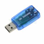 2 USB 2.0 To 3.5mm Mic Headphone Jack Stereo Headset 3D Sound Card Audio Adapter - Image 3