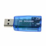 2 USB 2.0 To 3.5mm Mic Headphone Jack Stereo Headset 3D Sound Card Audio Adapter - Image 4