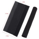 2pcs Black Bike Bicycle Chainstay Frame Protector Cover Chain Stay Guard - Image 2