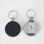2x Heavy Duty Metal Chain Retractable Pull Key Ring Belt Clip ID Card Holder A - Image 3