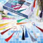 30X Fringe Tassel Hanging DIY Craft Bookmark Sewing Finishes Trim Macaron Color - Image 3