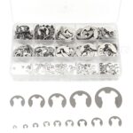 390pcs 1.5-10mm Stainless Steel Circlip Retaining Circlips E-Clip Rings Clips AU - Image 4