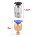 3D Straight Printer Fitting Push to Connect PC4-M10 + PC4-M6 Quick Fitting 10Pcs - Image 6