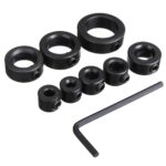 3-16mm Woodworking Drill Bit Depth Stop Collars Ring Positioner Drill Locator - Image 2